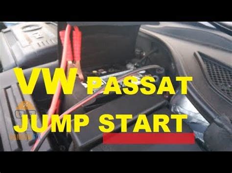 2007 vw passat junction box jump point|How to Jumpstart a 2007 Volkswagen Passat 2.0T 2.0L 4.